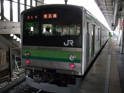 朝の磯子始発横浜線は２本のみ(拡大します)