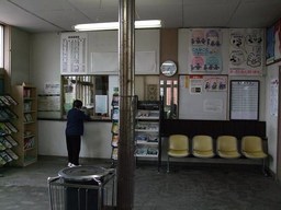 北海道に昔からあるローカル駅の雰囲気(拡大します)
